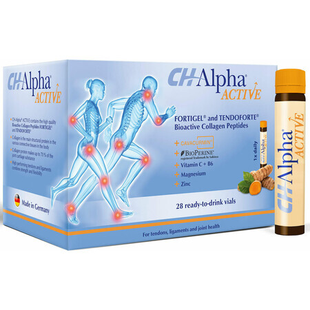 CH Alpha Active - Collagene 4 in 1 formula, 28 fiale bevibili, Gelita Health