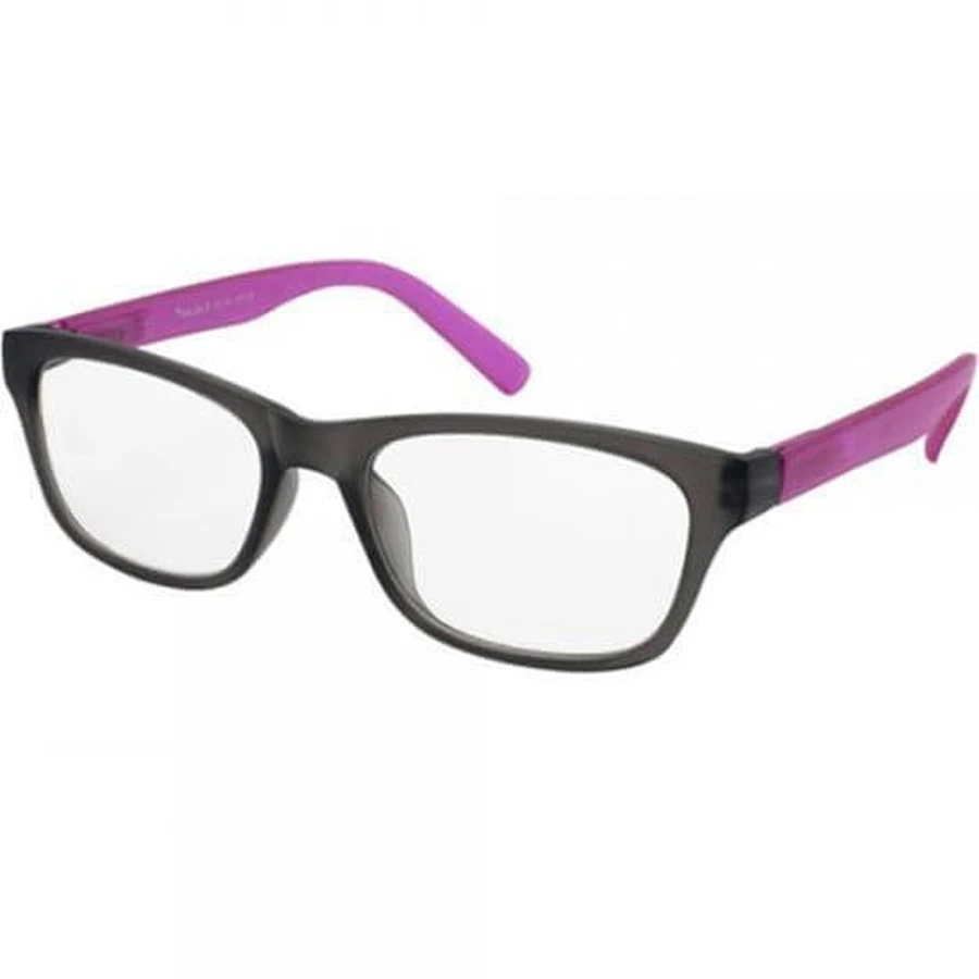 EYELEAD E175 Presbyopie-Brille Schwarz-Fuchsia Granular 1.00