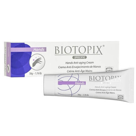 Biotopix Crema de Manos Antiarrugas, 50 g, Life Science Investments