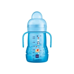 MAM Overgangsfles Trainer Met Speen & Mondstuk 4+ Maanden 450B 220ml