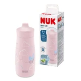NUK Mini Me Sip Cup Biberón con boquilla para 9+ meses Mariposa rosa, 300ml [10.225.323]