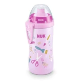 Vaso NUK First Choice Junior con Tapa Push-Pull A partir de 18 Meses, 300ml En Varios Colores - Rosa