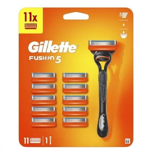 Mâner de bărbierit pentru bărbați GILLETTE Fusion5, 1 bucată și 11 capete de rezervă