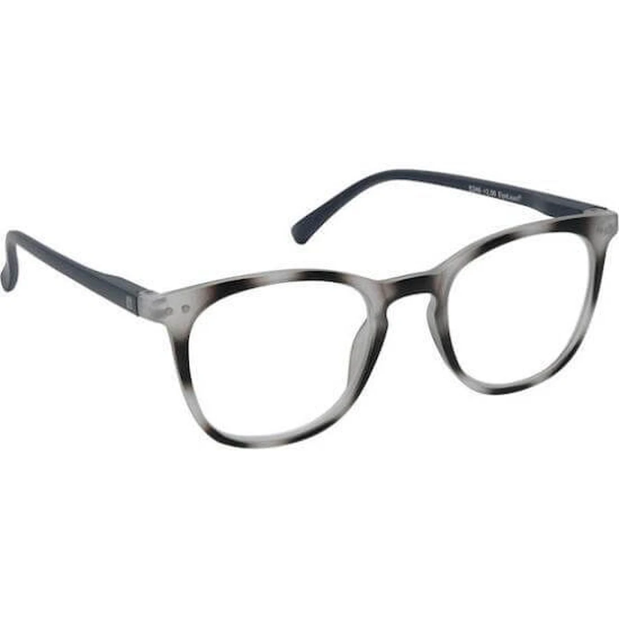 EYELEAD E246 Presbyopie-Brille Schwarz-Diaphan Granular 2.75