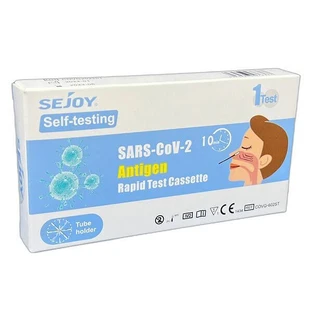 SEJOY SARS-CoV-2 Test rapid de detectare a antigenului cu specimen nazal 1 buc