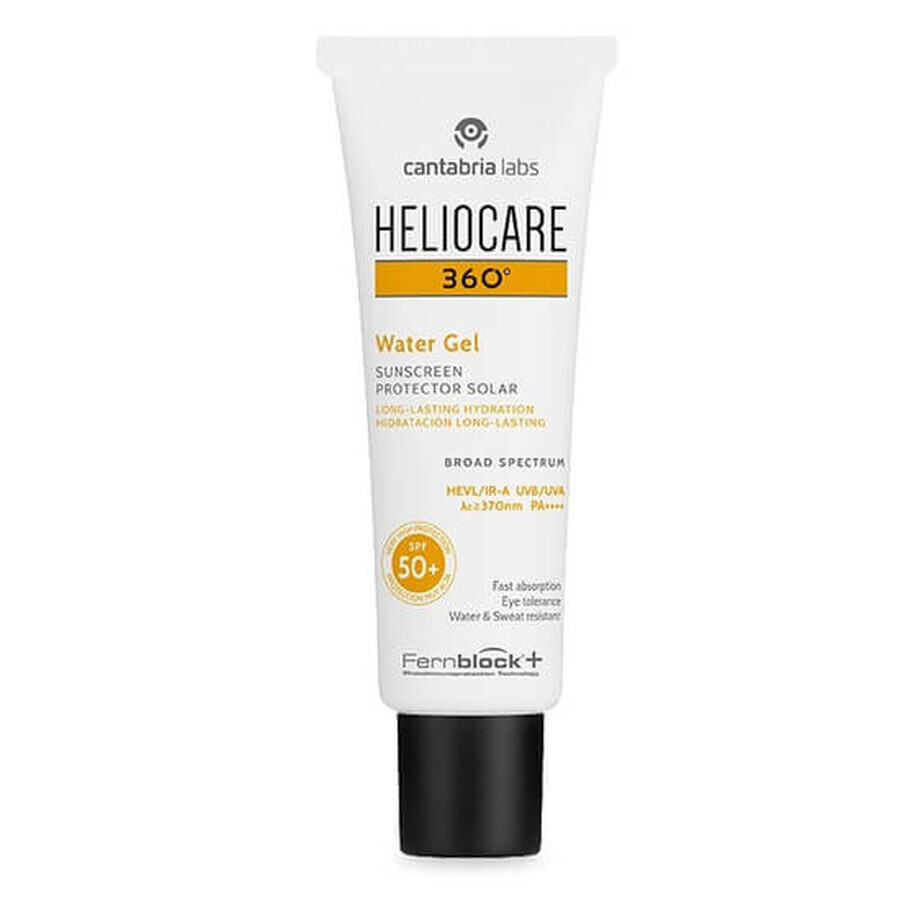 Gel solar con SPF 50+ Heliocare 360, 50 ml, Cantabria Labs