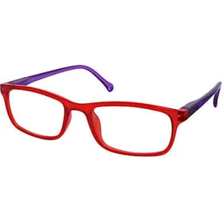 EYELEAD Leesbril-Presbyopie met Paars-Rode Rode Bril met Rood Cochenillemontuur E215 +1,75