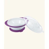 NUK Comedero con 2 Tapas Easy Learning Azul 6m+ En Varios Colores - Morado