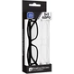 EYELEAD Lesebrille - Presbyopie Schwarz(E221) & Klar(E223) +2.00