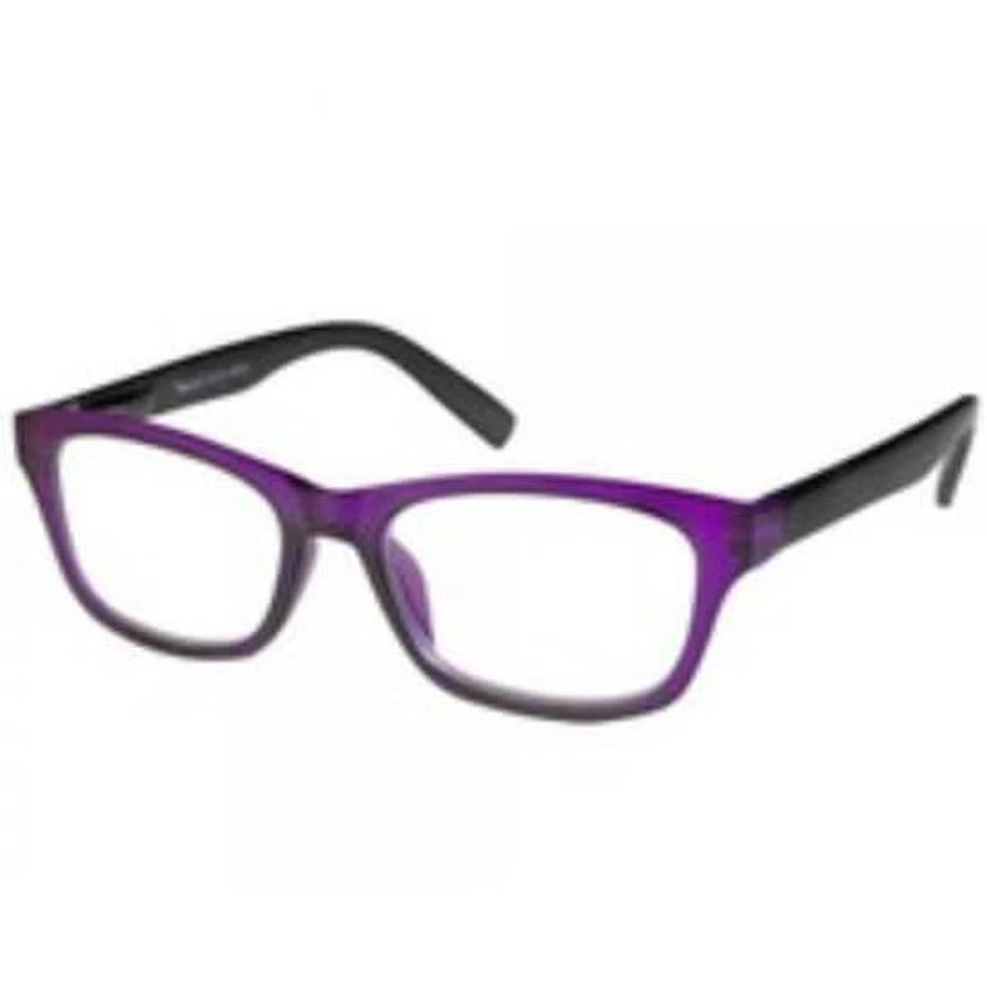 EYELEAD E175 Presbyopie-Brille Schwarz-Fuchsia Granular 2.25