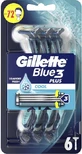 GILLETTE Blue 3 Plus Cool Rasoi usa e getta con 3 lame e nastro lubrificante 6 pezzi