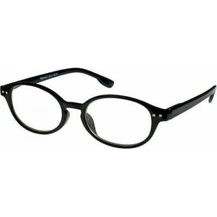 EYELEAD Okulary do czytania i prezbiopii Czarny Czerwony Granularny E159 +2.50