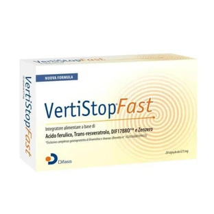 VERTISTOP Fast 675mg Supliment alimentar pentru amețeli și greață 20 Capsule