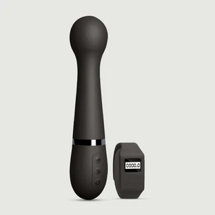 Exercițiu vibrator cu perete conic - negru
