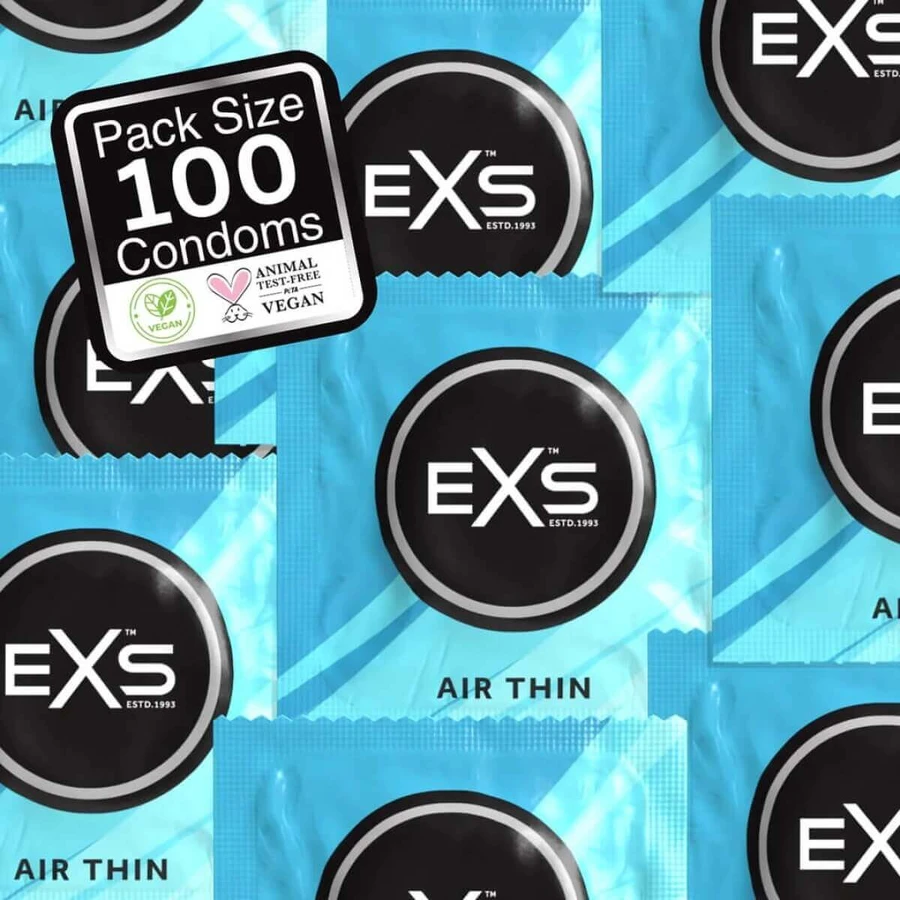 Prezervative EXS Air Thin - 100 bucăți