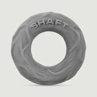 Shaft 2R Liquid Silicone Flexible Medium Cock Ring - Grau