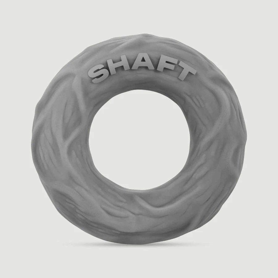 Shaft 2R Liquid Silicone Flexible Medium Cock Ring - Grau