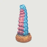 Silicone Octopuss Skin Dildo 20 x 5,3 cm - Blue