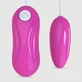 Vibrator Bullet cu 12 funcții, mic și zgârcit - roz
