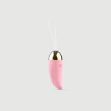 Curved Delight Silicone Handheld Bullet Vibrator - Pink