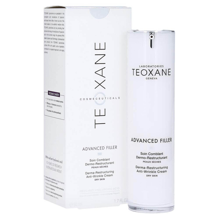 Teoxane Advanced Filler Crema antirughe per pelli secche 50 ml