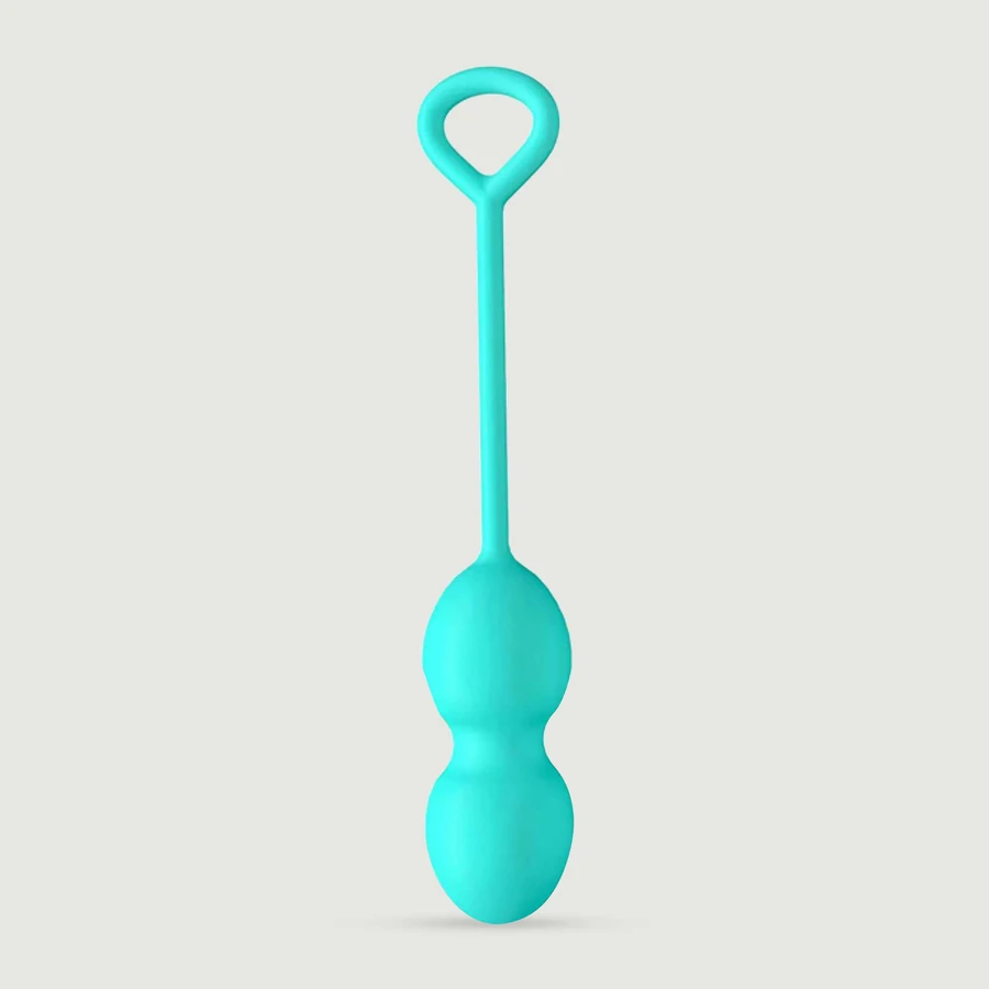 Sexopolis Wellness 76 g SIlicone Double Kegel Ball - Grün