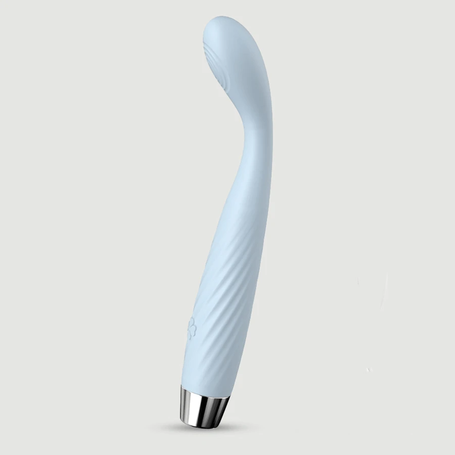 Epona Heating Slim Silikon 7 Funktion G-Punkt Vibrator - Hellblau