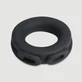 Inel flexibil pentru penis din silicon 45 mm - negru