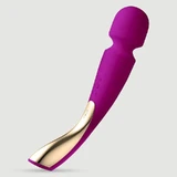 Lelo Smart Wand 2 Medium Premium Silicone Wand Vibrator - Purple
