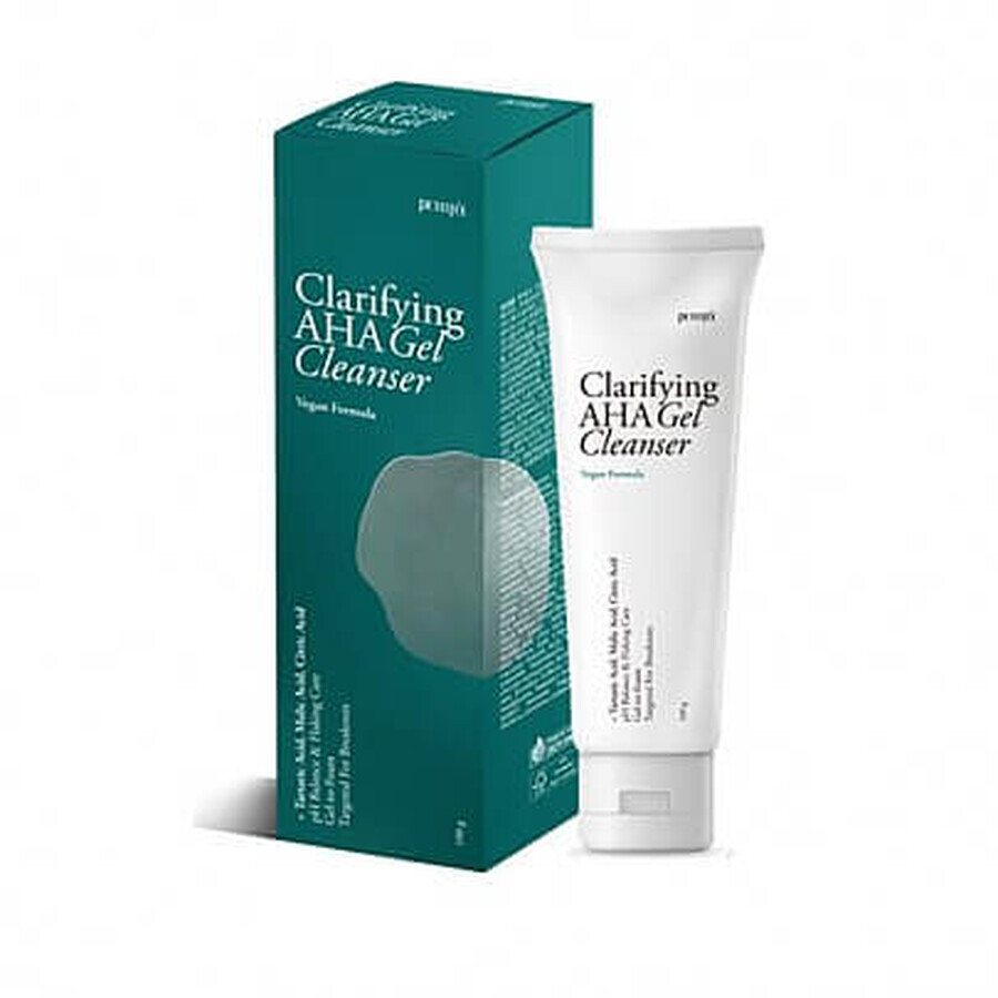 Gel detergente chiarificante AHA, 100 g, Petitfee