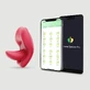 Your Tongue On Me Application Controlled Vibrating Stimulator - Rouge