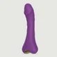 The Real Deal Ergonomic Silicone Realistic Vibrator - Purple