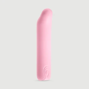 Vibrator cu silicon lichid Pointy Mini - roz