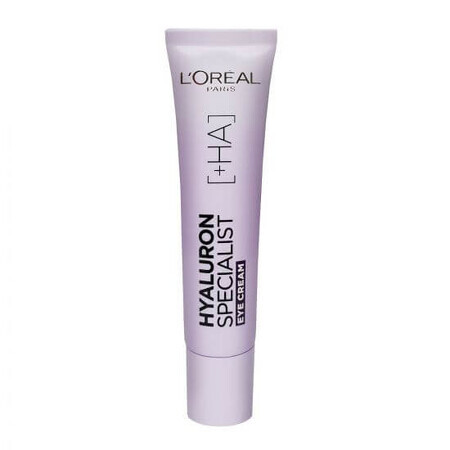 Hyaluron Crema de Ojos Hidratante Especializada Antiarrugas, 15 ml, Loreal