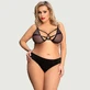 Set di reggiseni senza ferretto in rete Plus Size Perspective Fashion - Nero - Grande/X-Large