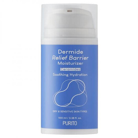 Dermide Relief Barrier Hydraterende Gezichtscrème, 100 ml, Purito