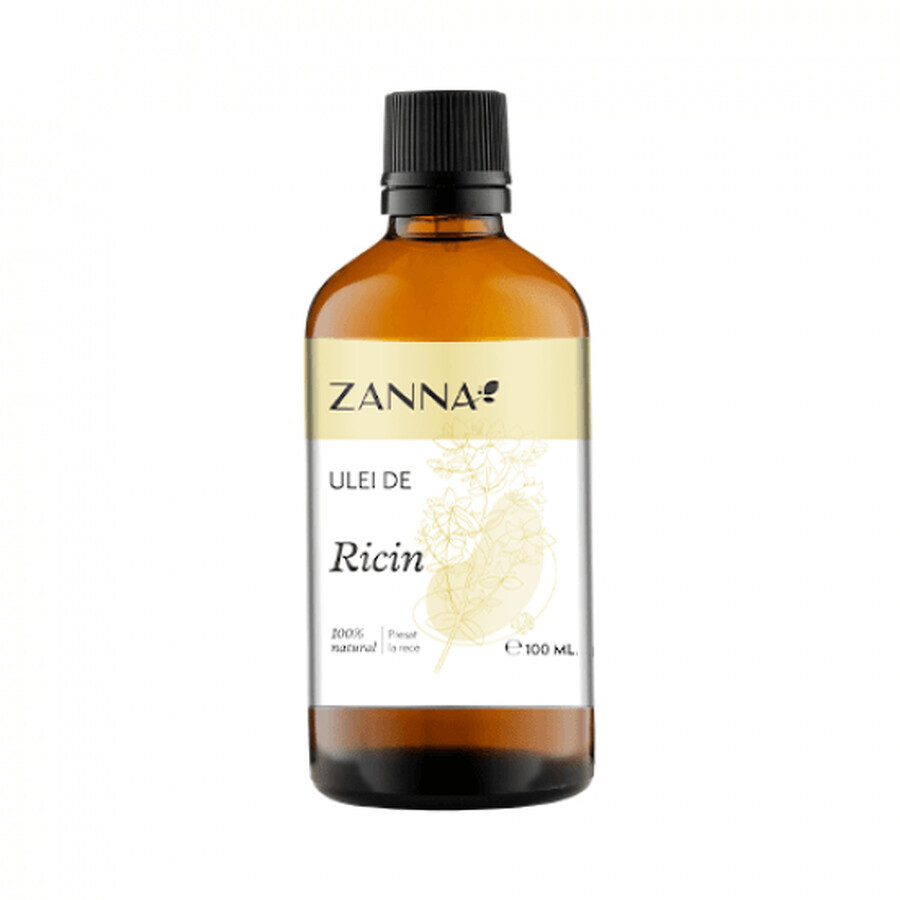 Ulei de ricin, 100 ml, Zanna