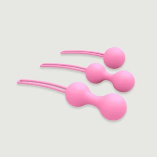 Juego de Bolas de Kegel de Silicona Per'Fit - Rosa