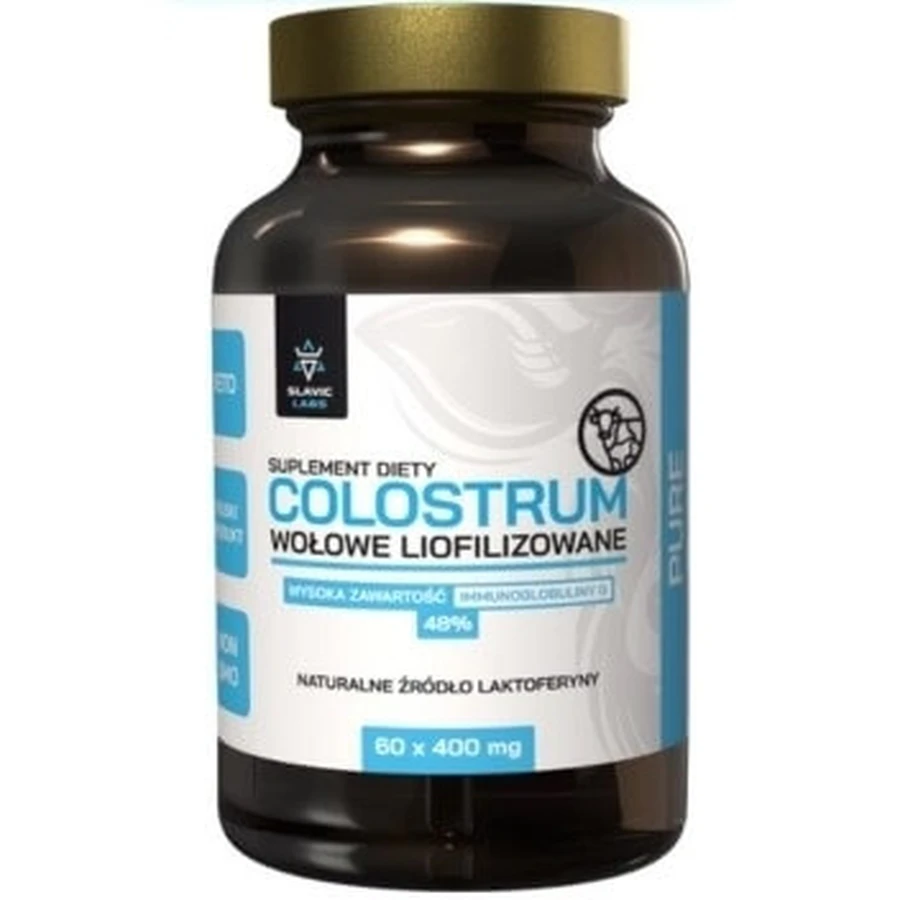Slavic Labs Colostru de vită 60 capsule