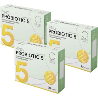 Ring Probiotic 5 20 kapsułek Wielopak x 3