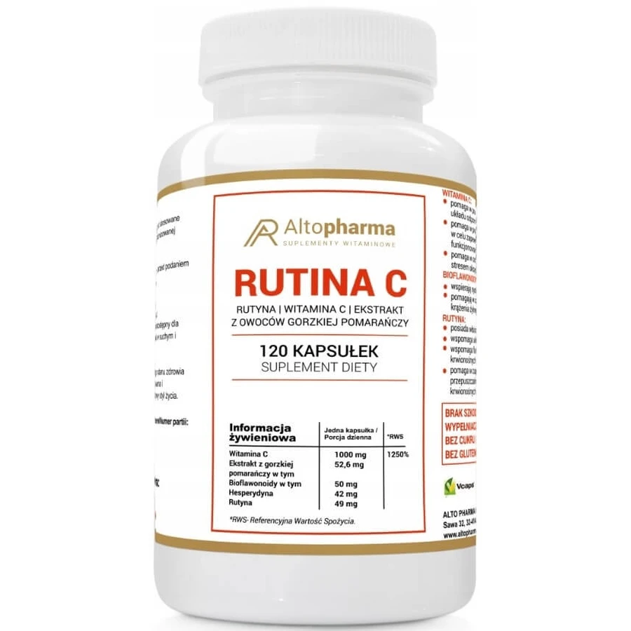 Altopharma Rutina C 120 cápsulas