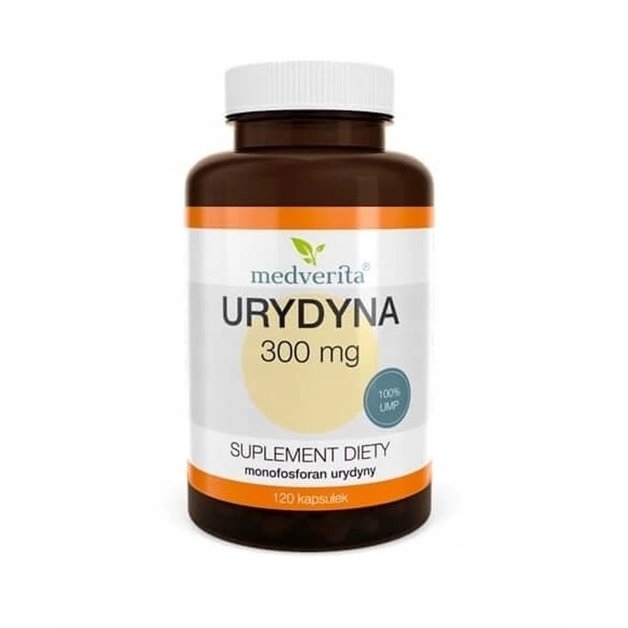 Medverita Uridine 300 mg 120 capsules