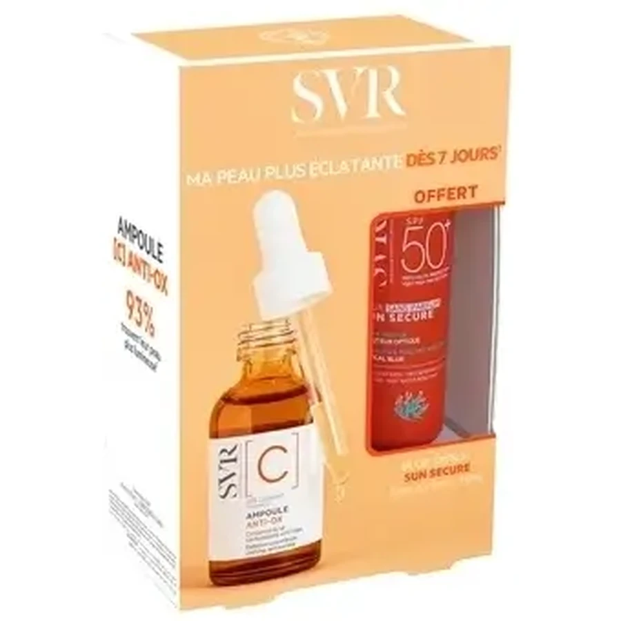 SVR Set Ampulle [C] Anti-OX Serum + Blur SUN Secure SPF ...
