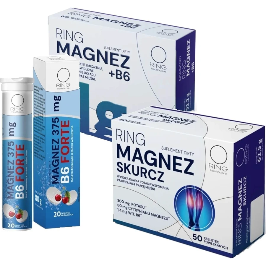 Set de control al contracției magneziului RING