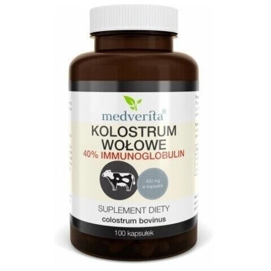 Medverita Colostro di manzo 400 mg 100 capsule