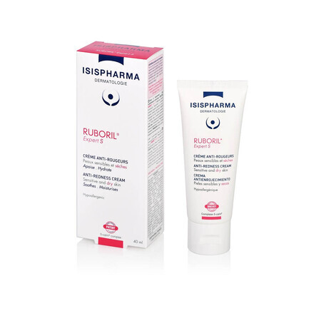 IsisPharma Ruboril Crema Anti-Rosácea expert S, 40 ml