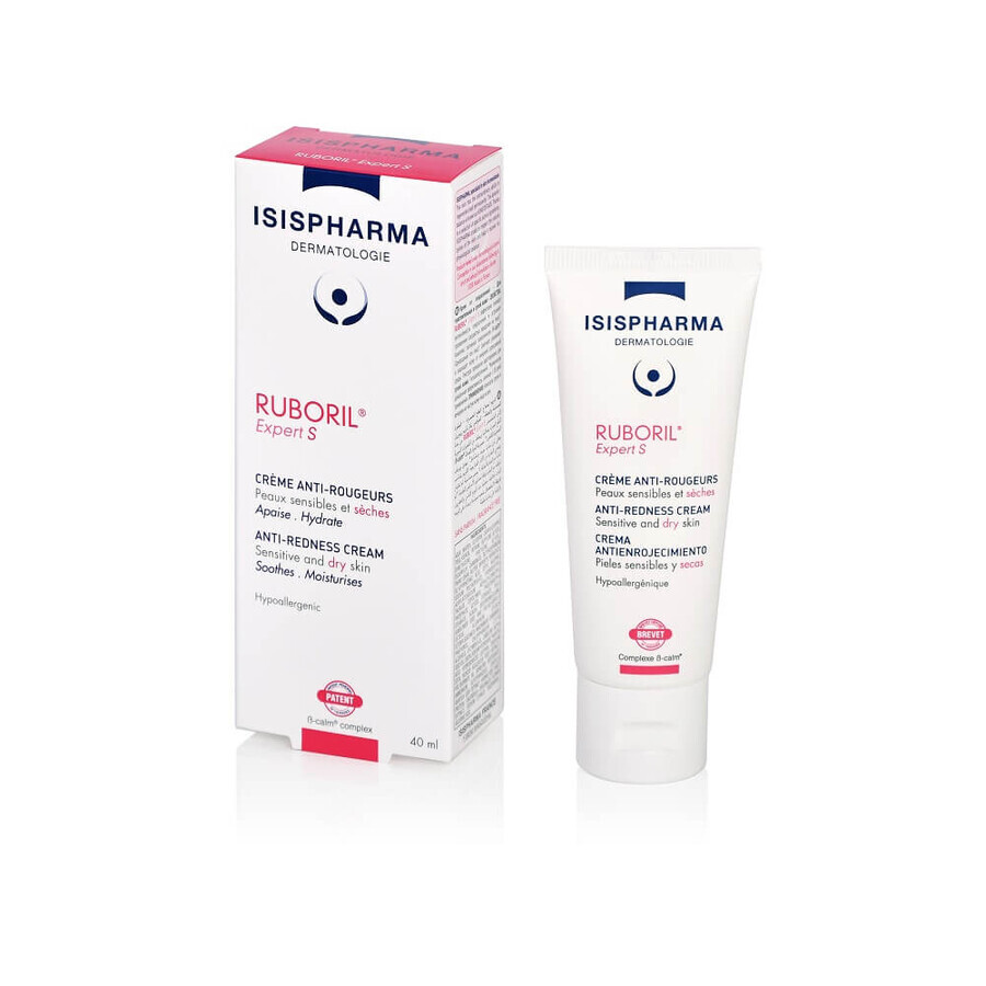 IsisPharma Ruboril Crema Anti-Rosácea expert S, 40 ml