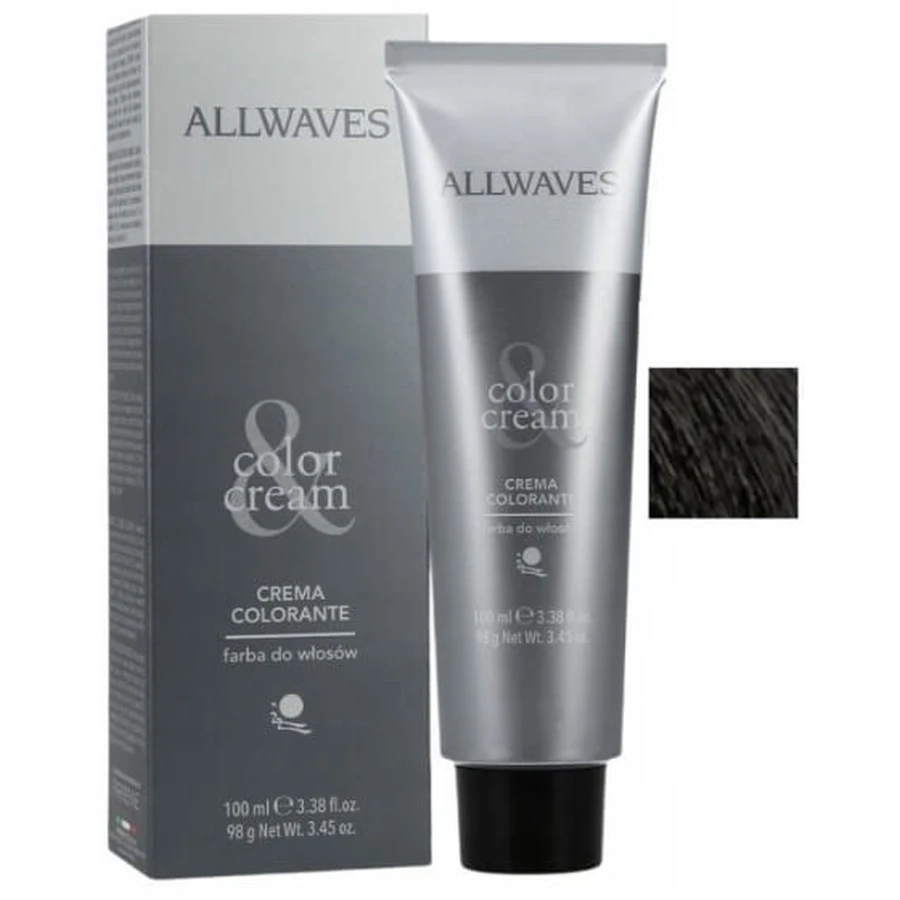 AllWaves Haarverf 4.00 Intense medium bruin 100 ml
