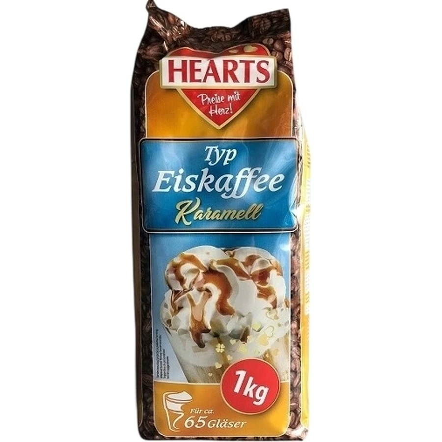 Corazones Cappucino Café Helado Karmell 1 kg