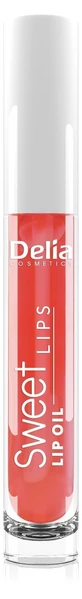 DELIA Sweet Lips Ulei de buze parfumat 02 Orange 3 ml